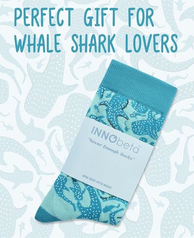 هدايا InnoBeta Whale Shark - جوارب لمحبي قرش الحوت للجنسين in Saudi Arabia