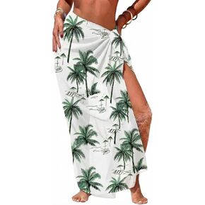 Sarong Wraps for Women Beach Cover Up Chiffon Sheer Bikini Beach Swimsuit Coverup Summer Vacation in Saudi Arabia