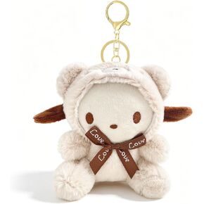 Cute Kawaii Plush Keychain for Women, Lovely Keychain Charms Decorative Accessories Pendant in Saudi Arabia