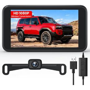 AUTO-VOX CS-2 Wireless Backup Camera, Stable Digital Signal Rear View Camera&4.3'' Monitor, Back Up Camera System Wireless for Car, Trucks, RV, Trailer, Camper,Van in Saudi Arabia