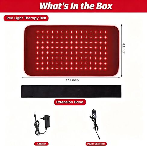 Red Light Therapy Pad for Body, 3-in-1 LED 660nm & 850nm Infrared Light Therapy Pad for Dogs, Shoulder, Back, Knee.with Timer Controller Gift for Women Men in Saudi Arabia