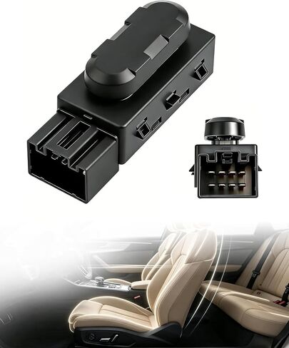 9L3Z14A701A 6-Way Power Seat Adjuster Replacement for Mustang Edge Escape Expedition Seat Switch Replace OE PSW5 in Kuwait