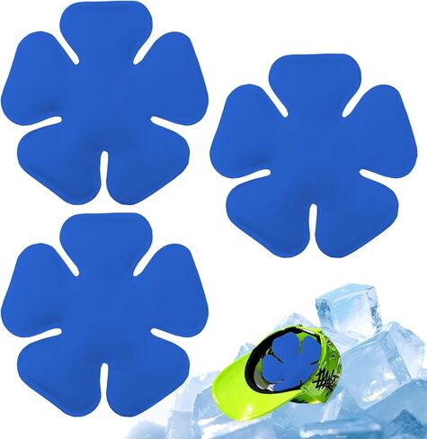 Reusable Gel Ice Packs for Cooling Caps, 3 Pack Leakproof Cold Compress Inserts for Hats & Headwear, Heat Relief for Migraine Discomfort, Outdoor Work, Sports & Post‑Procedure Recovery in Saudi Arabia