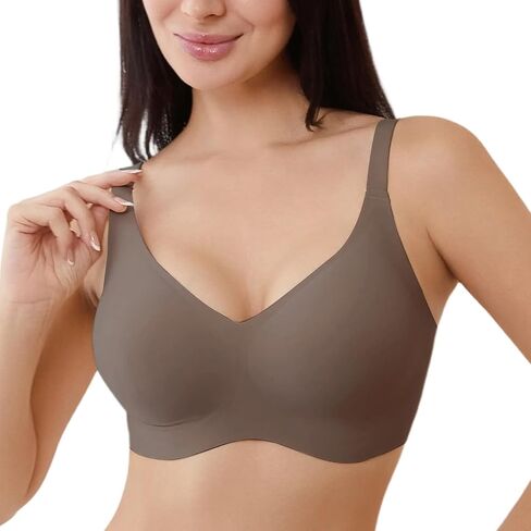 Wireless Bras for Women No Underwire Seamless Push Up Comfort T-Shirt Bra in Saudi Arabia