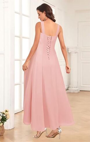 2 Pieces Tea Length Mother of The Bride Dresses with Jacket Chiffon Lace Formal Evening Gown in Saudi Arabia