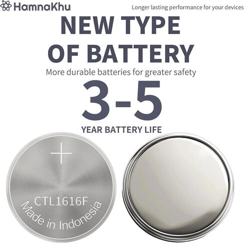 CTL1616F Battery,Replacement for Casio Solar Powered Watches - Fits ​#10065657#10291127#10382262#10175828#94806704,Replacement for Panasonic CTL1616 CTL1616F Battery Cell in Saudi Arabia