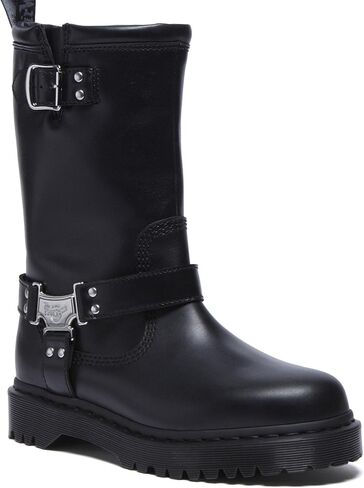 Dr. Martens Unisex-Adult Anistone Hi Motorcycle Boot in Kuwait