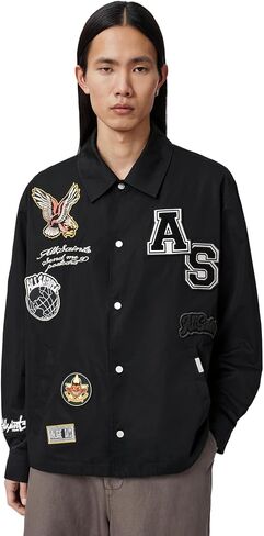 AllSaints Men's Soundman Coach in Saudi Arabia