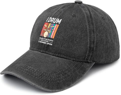 I-Drum Because Hitting-Peoples with-Sticks is Frowned Upon Baseball Hats in Kuwait