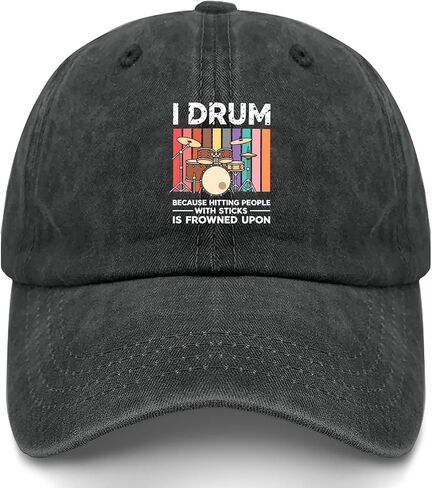 I-Drum Because Hitting-Peoples with-Sticks is Frowned Upon Baseball Hats in Kuwait