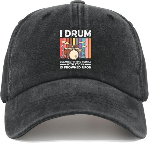 I-Drum Because Hitting-Peoples with-Sticks is Frowned Upon Baseball Hats in Kuwait