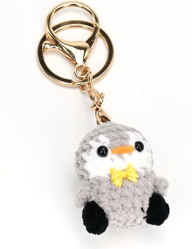 Cute Crochet Keyhain Handmade Key Chain Purse Charm Gift for Car keys Bag Wallet Women Girls in Kuwait