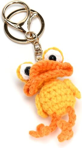 Cute Crochet Keyhain Handmade Key Chain Purse Charm Gift for Car keys Bag Wallet Women Girls in Saudi Arabia