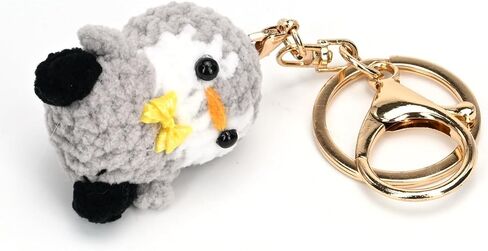 Cute Crochet Keyhain Handmade Key Chain Purse Charm Gift for Car keys Bag Wallet Women Girls in Kuwait