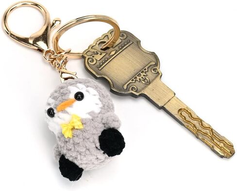 Cute Crochet Keyhain Handmade Key Chain Purse Charm Gift for Car keys Bag Wallet Women Girls in Kuwait