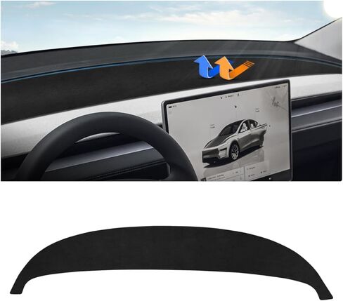 Autorder Dashboard Cover Mat for 2024 2025 BMW 5 Series Accessories Dash Cover Upgrade Velvet Dash Mat Sunshade Glare UV Rays Protector in Kuwait