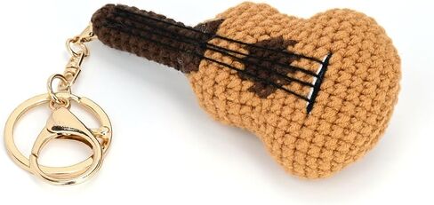 Cute Crochet Keyhain Handmade Key Chain Purse Charm Gift for Car keys Bag Wallet Women Girls in Kuwait