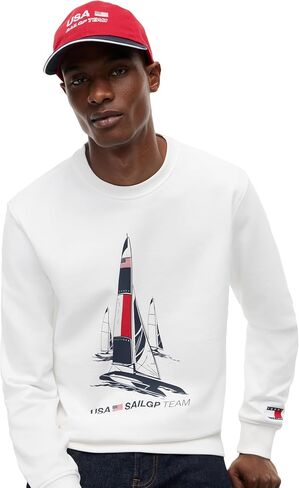 Tommy Hilfiger Men's Tommy X Us Sailgp Team Boat Sweatshirt in Kuwait