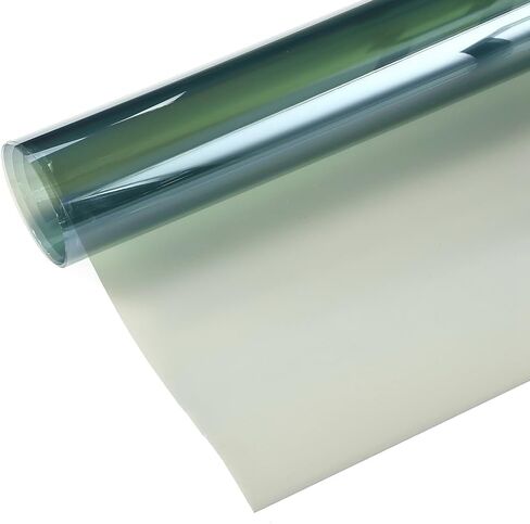 Window Privacy Film Sun Blocking Anti UV Reflective Anti-Glare Window Tint Film for Car Windshield, Home and Office, Chameleon Blue, 19.7 Inch X 9.84 Feet in Saudi Arabia