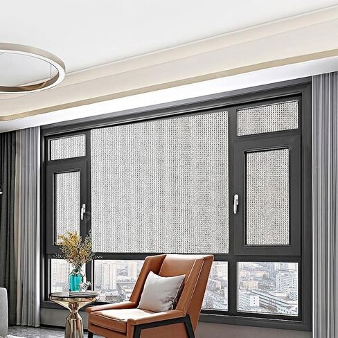 Cuttable Blackout Window Heat Blocker 20in-79in Anti-UV Aluminum Foil Sun Blocking Privacy Window Cover, Thermal Window Film Room Darkening with Suction Cups Reusable(32x55in) in Kuwait