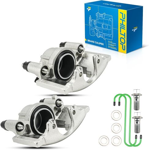PHILTOP Brake Caliper Front Compatible with 1988-1999 Chevrolet C1500, 1988-1999 Chevrolet K1500, 1994-1999 Dodge Ram 1500, 1988-1999 GMC C1500, 1995-2000 Chevrolet Tahoe, 18-4299, 18-4300 in Saudi Arabia