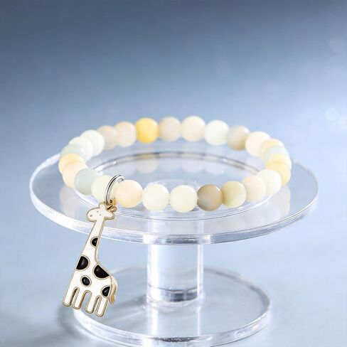 Giraffe Gift for Women Teacher Girlfriend Girrafe Lovers Jewelry Animal Giraffe Bracelet in Kuwait