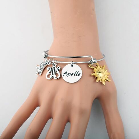 FAADBUK Sun God Jewelry God of the Sun Charm Bracelet Greek Mythology Gift in Kuwait