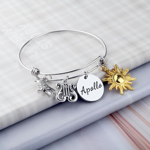 FAADBUK Sun God Jewelry God of the Sun Charm Bracelet Greek Mythology Gift in Kuwait