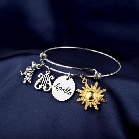 FAADBUK Sun God Jewelry God of the Sun Charm Bracelet Greek Mythology Gift in Kuwait