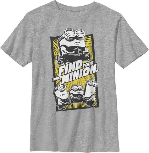 تي شيرت بأكمام قصيرة للأولاد من Fifth Sun Find Your Inner Minion in Kuwait