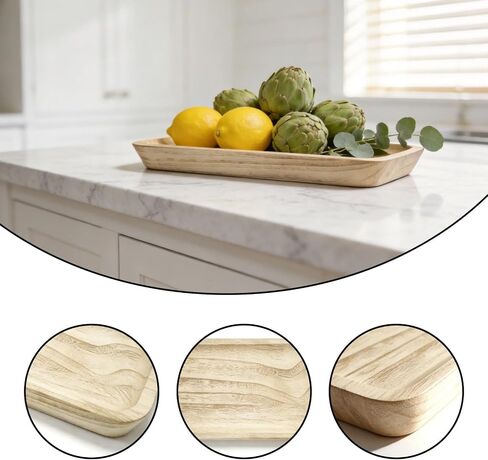 Dough Bowls for Decor, Wooden Dough Bowl – 16 Inch (40.9×14.8cm) Rustic Wooden Dough Bowl for Home Decor, Table Centerpiece, Farmhouse & Rustic Style Decor Accent in Saudi Arabia