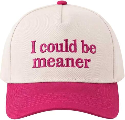I'm Nicer When I'm Tan Funny Trucker Hat for Women-Embroidered Two-Toned Baseball Cap, Adjustable Snapback, Summer Sun Hat in Kuwait