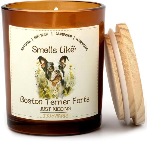 Dachshund Gifts for Women - Dog Mom Candles Lavender Natural Weiner Dog Farts Candles Pet Friendly Safe Scented Candle Themed Gifts for Women Soy Wax Present Idea for Pet Lovers Decor in Saudi Arabia