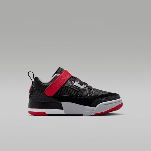 Jordan Spizike Low Little Kids' Shoes (Black/Wolf Grey/White/Gym Red) in Kuwait