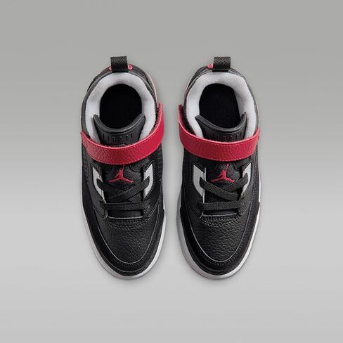 Jordan Spizike Low Little Kids' Shoes (Black/Wolf Grey/White/Gym Red) in Kuwait