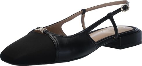 حذاء باليه كارا للسيدات من Sam Edelman، جلد أسود، 6.5 in Kuwait