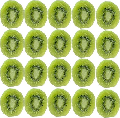 Artificial Fruit Slices, Decorative Kiwi Strawberry Banana Pieces, Photography Props, Home Table Display (Banana b) in Saudi Arabia