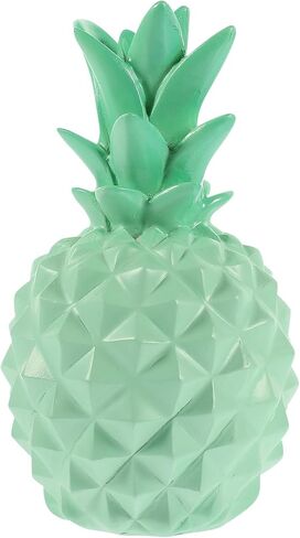 HOMSFOU Nordic Style Resin Pineapple Figurine Small Tabletop Decor for Living Room Office Bedroom Centerpiece in Kuwait