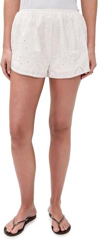 Bailey Rose Women's Eyelet Mini Shorts in Saudi Arabia