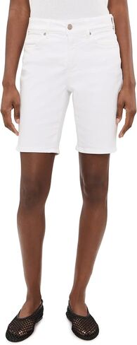 NYDJ Womens Ella Shorts in Optic White in Kuwait