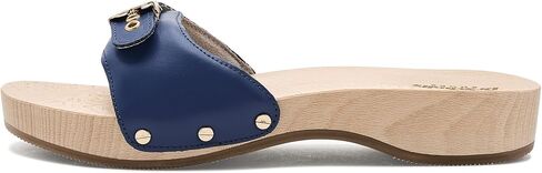 Dr. Scholl's, Womens, Original Pescura Slide Sandals, Navy, 10, Medium in Saudi Arabia