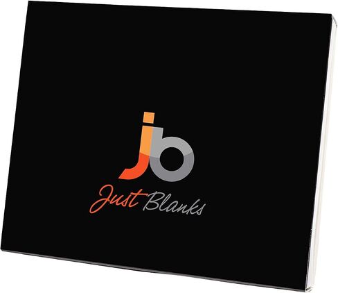 Just Blanks JB002 Men's Genuine Leather Wallet, Black, OneSize in Saudi Arabia