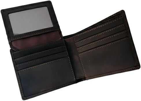 JOSOOS Premium Leather Wallet for Men, RFID Protected, Bi-Fold in Kuwait
