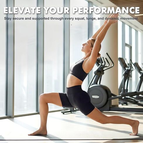 mysuntown 2 Pack Women Workout Shorts, 4.5" High Waisted Butt Lifting Shorts for Running Yoga Gym, Seamless Biker Shorts in Saudi Arabia