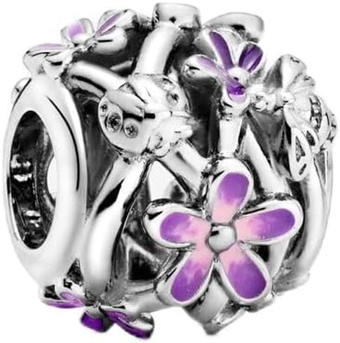 Dangle Charm Fit Women Bracelet Necklaces Fashion Gifts 925 Sterling Silver DIY Jewelry in Kuwait