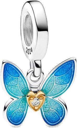 Dangle Charm Fit Women Bracelet Necklaces Fashion Gifts 925 Sterling Silver DIY Jewelry in Kuwait