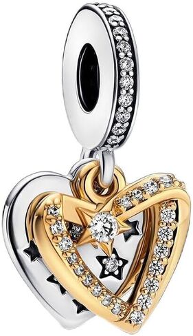 Dangle Charm Fit Women Bracelet Necklaces Fashion Gifts 925 Sterling Silver DIY Jewelry in Kuwait