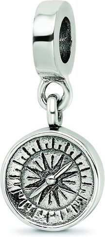 Sterling Silver Reflections Compass Dangle Bead in Saudi Arabia