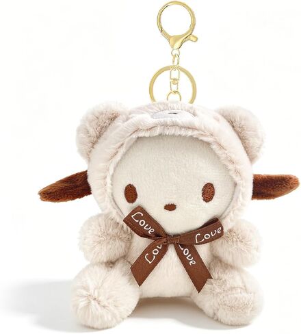 Cute Kawaii Plush Keychain for Women, Lovely Keychain Charms Decorative Accessories Pendant in Saudi Arabia