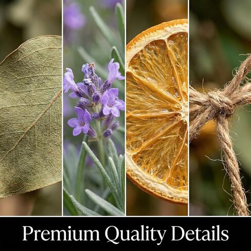 Dried Eucalyptus Lavender Bundle 110 Pcs 6 Kinds Mixed, 15-17 Inch Natural Preserved Shower Plants, Hanging Fragrance Bouquet for Bathroom Home Decor in Saudi Arabia